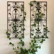 Metal Black Wall Decor Decorative