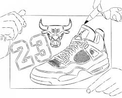 Jordan 1 coloring pages are a fun way for kids of all ages to develop creativity, focus, motor skills and color recognition. Jordan Shoe Coloring Pages Coloring Home