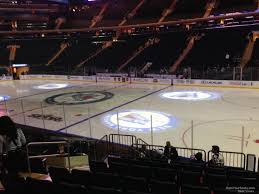Madison Square Garden Section 119 New York Rangers