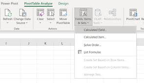 subtract two columns in a pivot table