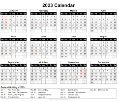 excel calendar template 2023 calendarkart