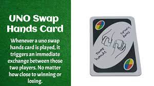 uno swap hands card learning board games