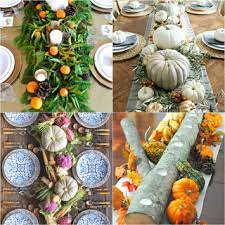 thanksgiving table decorations