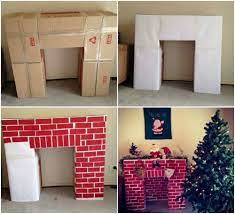 Diy Cardboard Fireplace Diy