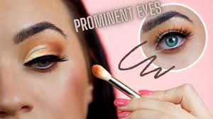 prominent eye makeup tips half cut