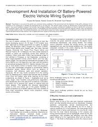 Fetch some random datasheets of stepper motors. Pdf Development And Installation Of Battery Powered Electric Vehicle Wiring System