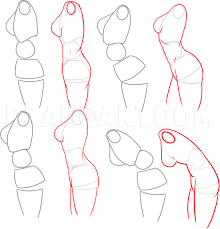 This is because our bodies are quite complex, and we need to practice a lot. How To Draw A Female Body Step By Step Drawing Guide By Ghostiy Dragoart Com