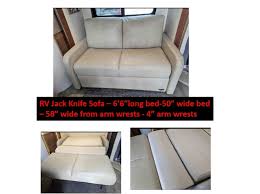 cer rv jack knife sofa couch folds