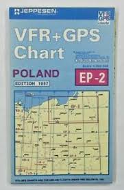 Details About Jeppesen Vfr Gps Flight Map Of Poland Ep2 1 500 000 1997