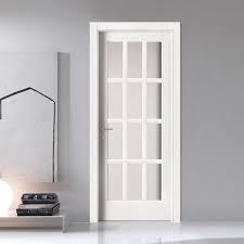 Here you find great cost and space effective solution. Modern Design Bathroom Door With Glass From Casen Wood Door
