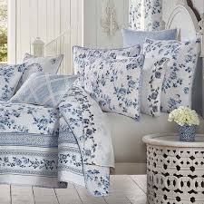 Rialto French Blue 3 Piece Quilt Set By