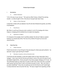 commemorative speech outline templates pdf premium 