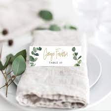 Shop name place card created by photographybydebbie. How To Make Wedding Place Cards Diy Wedding Budget Saving