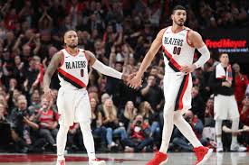 Available with next day delivery at pro:direct basketball. 2019 Nba Playoffs Kanter Lillard Shoot Blazers Over Thunder In Game 1 Blazer S Edge