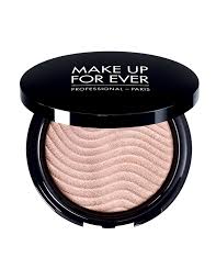 make up for ever pro glow highlighter pearly rose beige 9 g