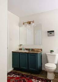 paint bathroom cabinets without sanding
