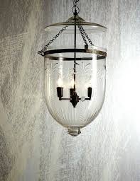 Bell Jar Pendant Light Glass