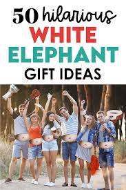 white elephant gift ideas