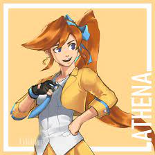 Athena Cykes fanart made by me : rAceAttorney