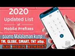 list of mobile number prefi in the