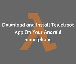 The app's size is only 100kb . Towelroot Apk Latest Version Free Download