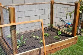 Removable Raised Garden Bed Fence 8