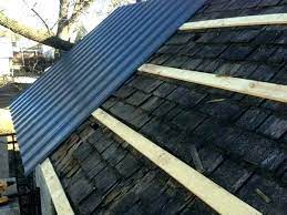 installing metal roof panels over