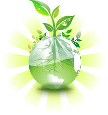 earth globe plant eco green