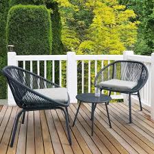 Lanx Outdoor Patio Seating Set 2 Chairs