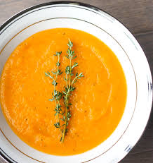 Great curried butternut squash soup! Roasted Butternut Squash Soup Ahead Of Thyme