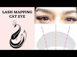 Easy Lash Mapping Cat Eye Shape Eyelash Extensions 101