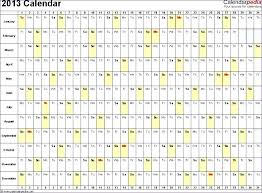 Excel Calendar Monthly Template 2015 Meaning Employees Absen