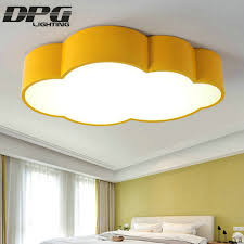 Led Cloud Kids Room Lighting Children Ceiling Lamp Baby Ceiling Light With Yellow Blue Red White For Boys Girls Bedroom Fixtures Ceiling Lights Room Lightbaby Ceiling Light Aliexpress