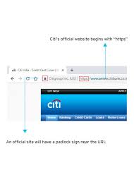 Open nri account online with citibank in 2 easy steps. Beware Of Fraudsters Impersonating Citi