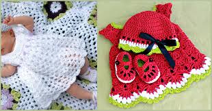best baby dress free crochet patterns