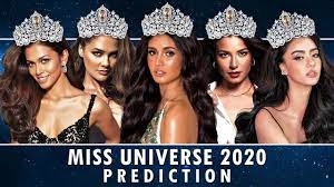 After the pageant was postponed in 2020 because of the pandemic, the event returned on sunday (may 16) to crown its new winner. Miss Universe 2020 Prediction 2021 January 2021 Youtube