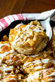 deliciously easy skillet apple biscuits