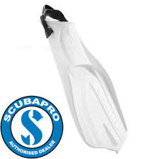 Details About Scubapro Go Travel Fins White Free Shipping