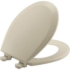 Closed Front Toilet Seat In Bone