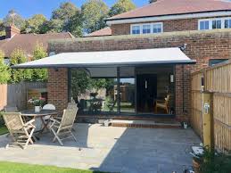 Get more use of your outdoor space with a sun shade that keeps you and your family comfortable. Weinor Patio Awning Fitted In Godalming Surrey Awningsouth