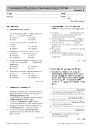 Express Publishing Matura Repetytorium Poziom Rozszerzony Testy Pdf - Matura 2015 Repetytorium PR Vocabulary Test Module 5 AB - Pobierz pdf z  Docer.pl