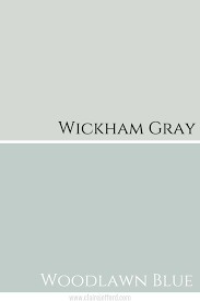 benjamin moore wickham gray claire