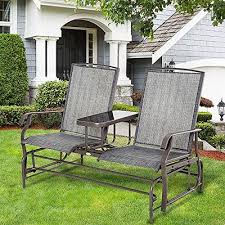 Outsunny Outdoor Glider Bench With