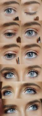 eye makeup tutorial for blue eyes