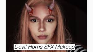 devil horn halloween special fx makeup