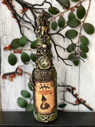 Potion Witch Hazel Art Glass Bottle 25