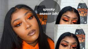 y season bih orange makeup look