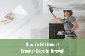 fill holes s gaps in drywall