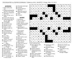 It May Be Charted Crossword May Day Crossword