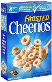 cheerios frosted whole grain oat
